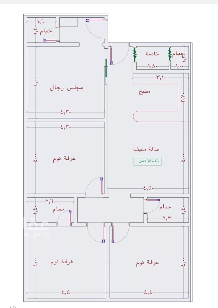 شقة للبيع في شارع عمر الخردلي, حي الجامعة, مدينة جدة, منطقة مكة المكرمة