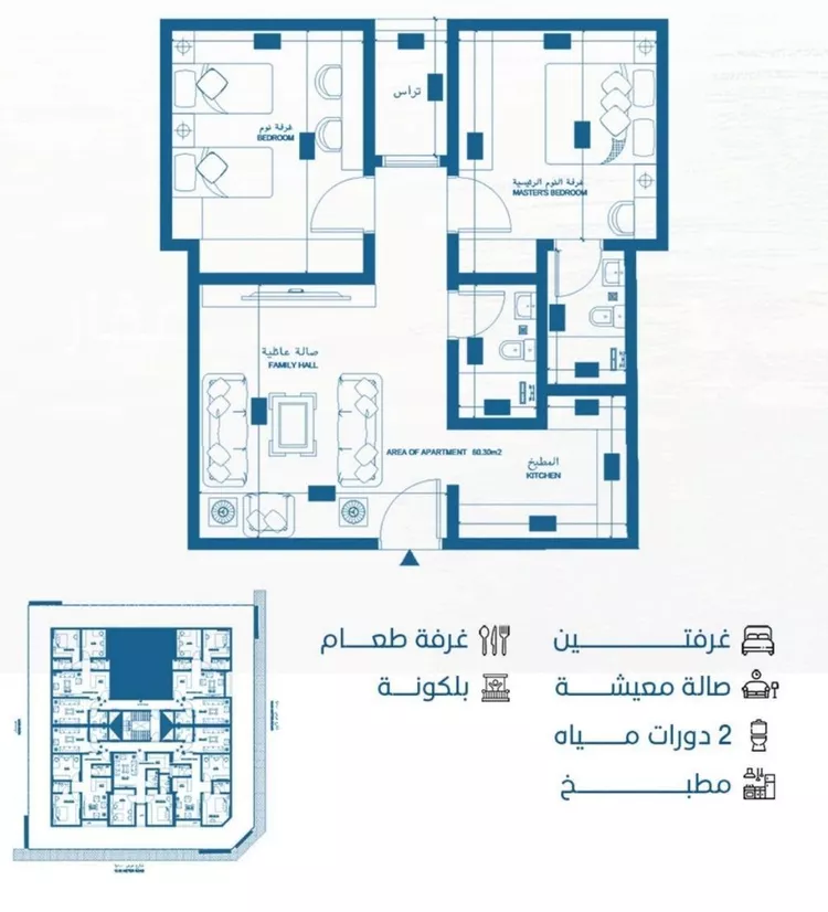 شقة للبيع في حي الرويس, مدينة جدة, منطقة مكة المكرمة صورة 2