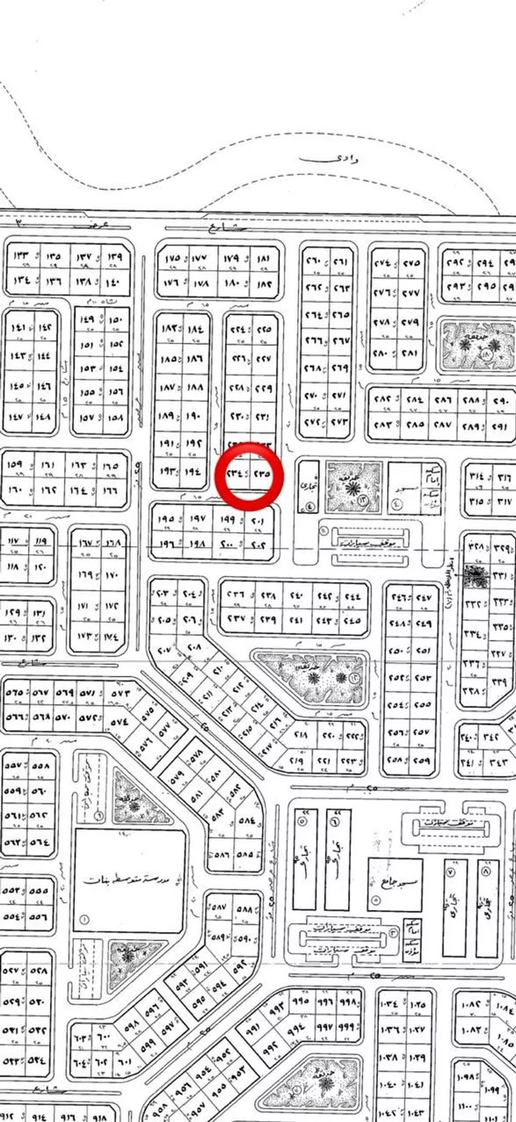 أرض للبيع في شارع علي بن ابي طالب, حي الرحبة, مدينة شقراء, منطقة الرياض صورة 2