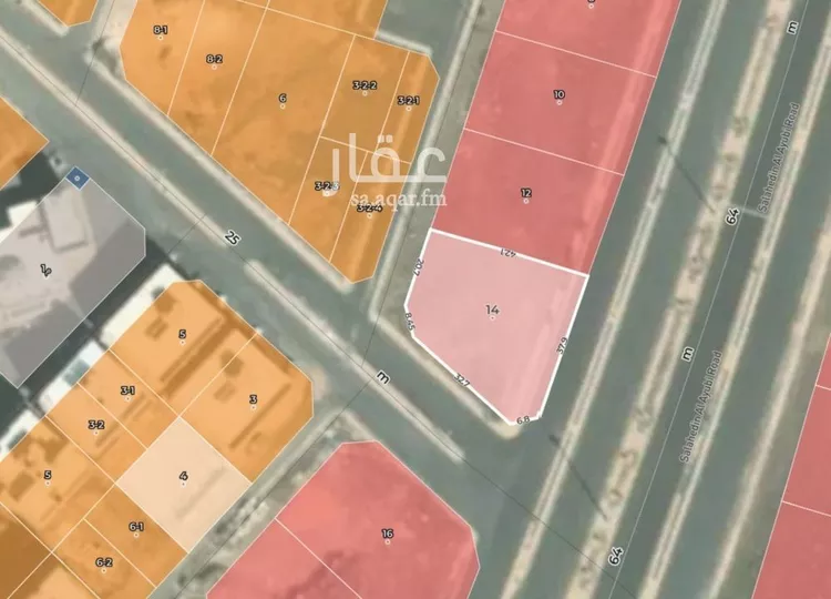 أرض للإيجار في شارع طريق صلاح الدين الايوبي, حي الروابي, مدينة المدينة المنورة, منطقة المدينة المنورة