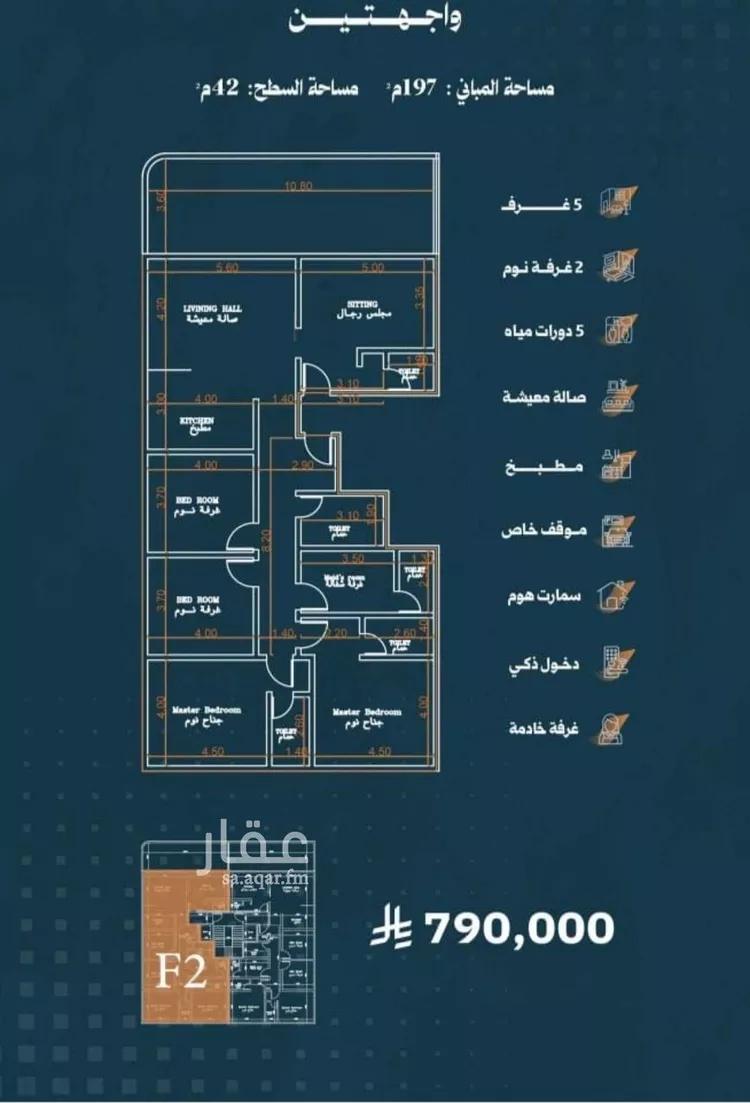 شقة للبيع في شارع سويبط بن عمرو, حي الربوة, مدينة جدة, منطقة مكة المكرمة صورة 3