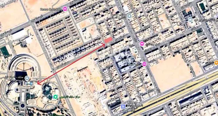 أرض للإيجار في شارع حسان الجعدي, حي قرطبة, مدينة الرياض, منطقة الرياض