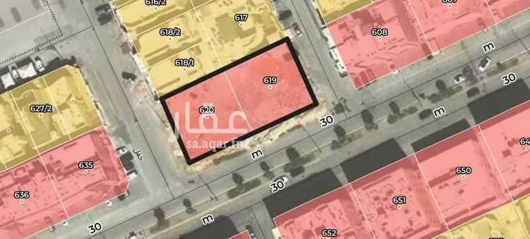 أرض للإيجار في شارع حسان الجعدي, حي قرطبة, مدينة الرياض, منطقة الرياض
