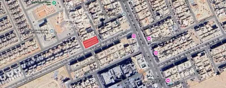 أرض للإيجار في شارع حسان الجعدي, حي قرطبة, مدينة الرياض, منطقة الرياض صورة 3