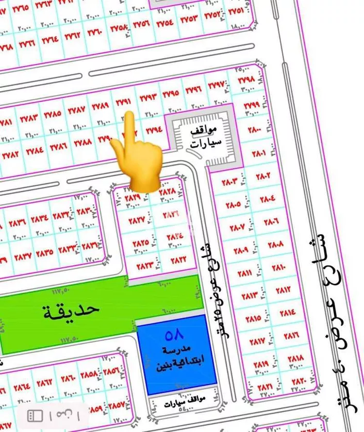 أرض للبيع في شارع المعتضد بالله ابن ابي القاسم, حي (حي رقم (5, مدينة الليث, منطقة مكة المكرمة صورة 2