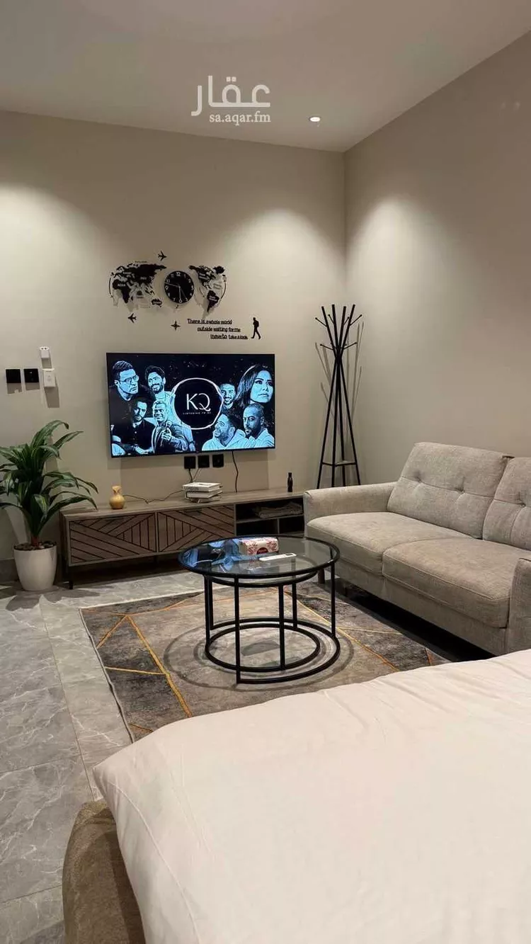 استديو مفروش للحجز في شارع سلطان بن نمر ، حي الرمال ، الرياض ، منطقة الرياض