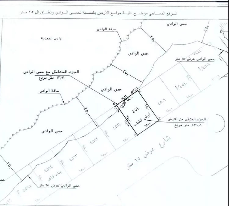 أرض للبيع في شارع عثمان بن سليمان, حي المهدية, مدينة الرياض, منطقة الرياض صورة 2