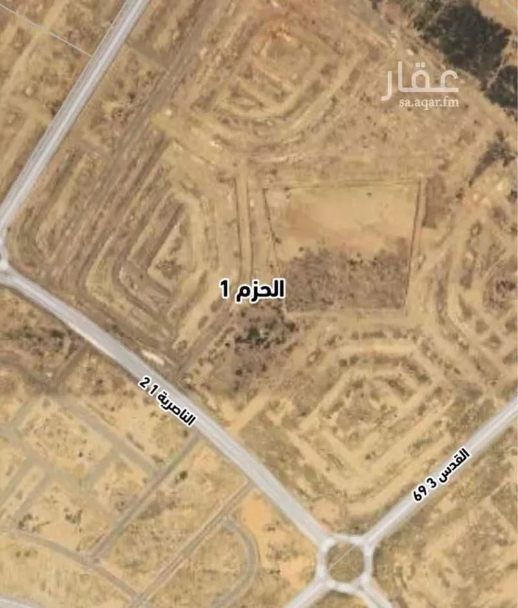 أرض للبيع في شارع خالد بن بكير, حي الحزم 1, مدينة جازان, منطقة جازان