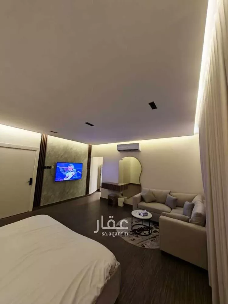 استديو مفروش للحجز في شارع خليل الجبرتي, حي الروضة, الرياض