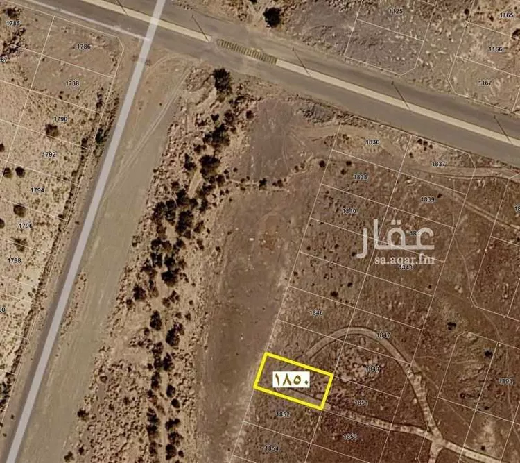 أرض للبيع في شارع لا يوجد, حي مخطط وادي  الفرع, مدينة وادي  الفرع, منطقة المدينة المنورة صورة 2