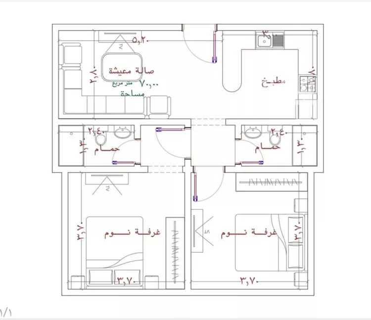 شقة للبيع في حي الربوة, مدينة جدة, منطقة مكة المكرمة