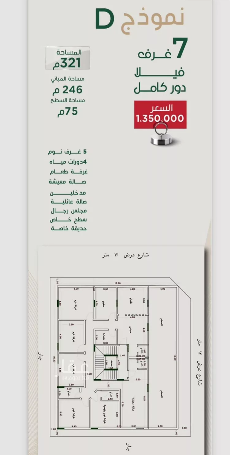 شقة للبيع في حي الروضة, مدينة جدة, منطقة مكة المكرمة