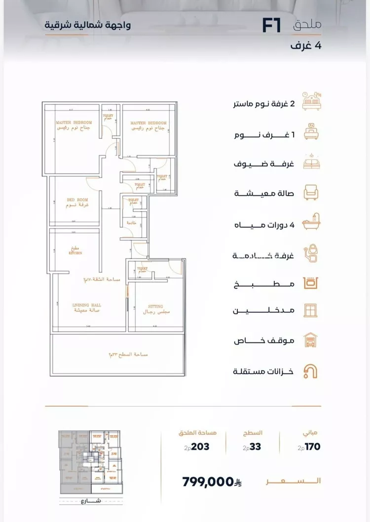 شقة للبيع في شارع عزه بنت جميل, حي الفيصلية, مدينة جدة, منطقة مكة المكرمة صورة 2