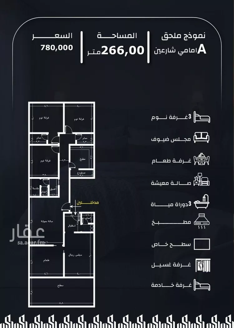 شقة للبيع في شارع القاضي الفاضل عبدالرحيم بن علي, حي الريان, مدينة جدة, منطقة مكة المكرمة صورة 4