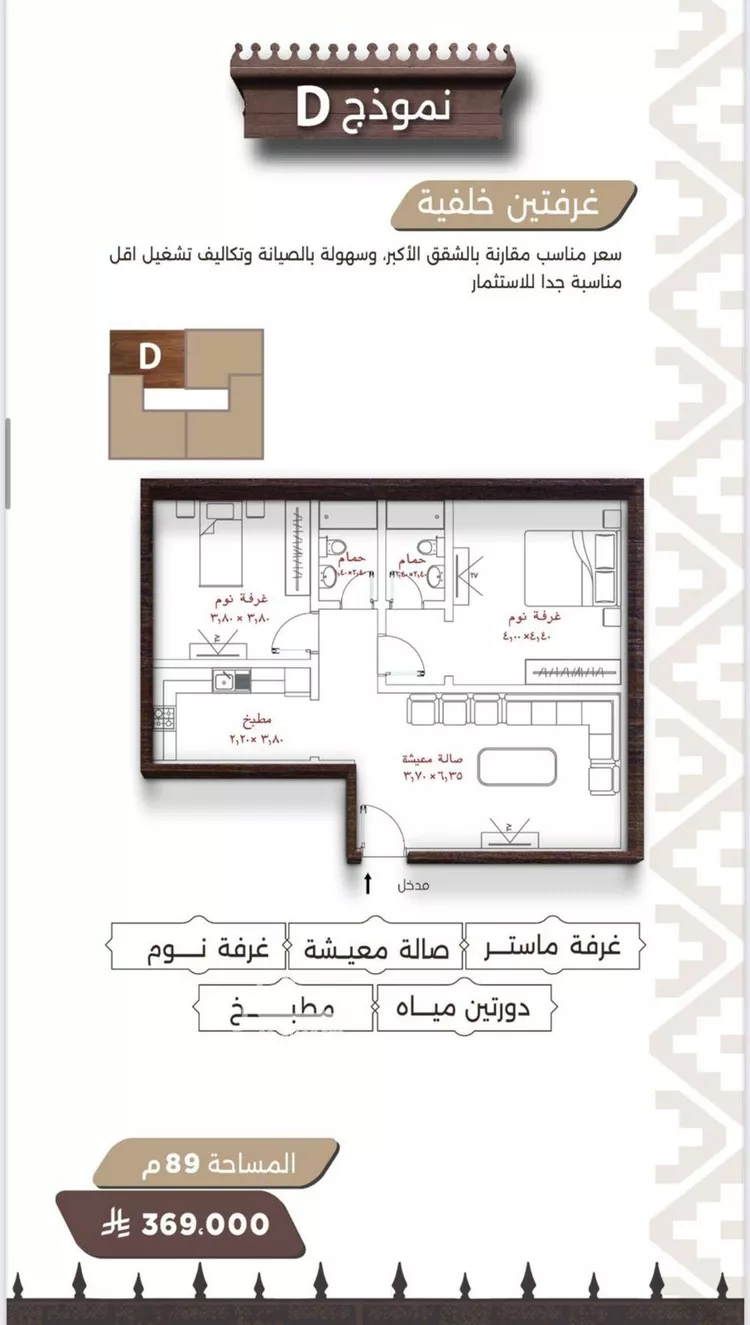 شقة للبيع في شارع اسيد بن الاخنس, حي النعيم, مدينة جدة, منطقة مكة المكرمة صورة 5