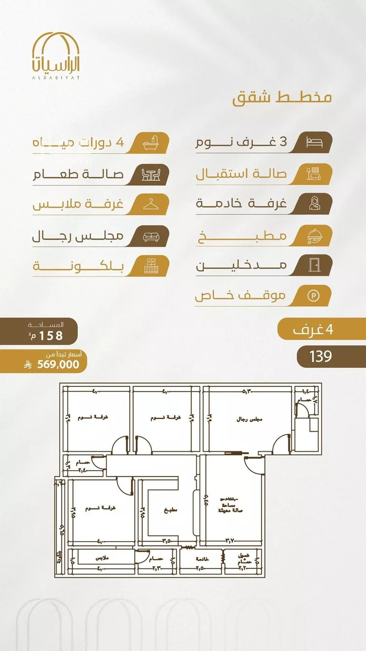شقة للبيع في شارع سهل بن حنيف, حي الورود, مدينة جدة, منطقة مكة المكرمة 8