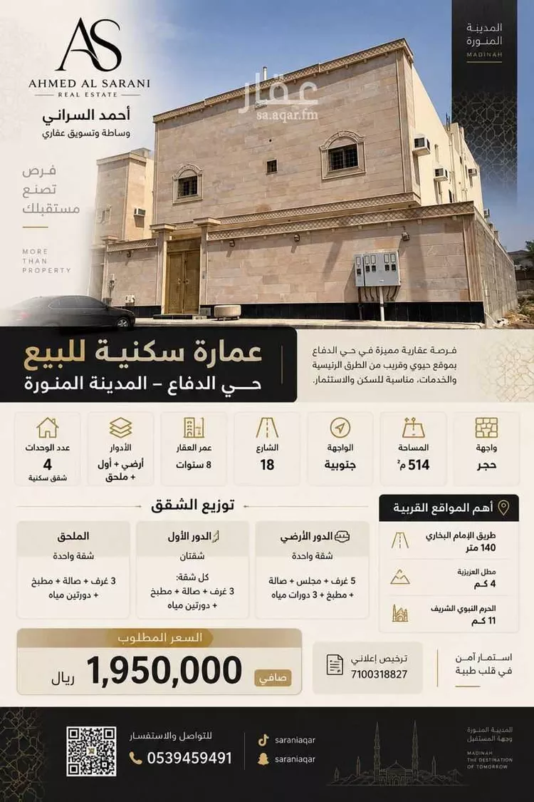 Building for Sale in Medina Ad Difa صورة 3