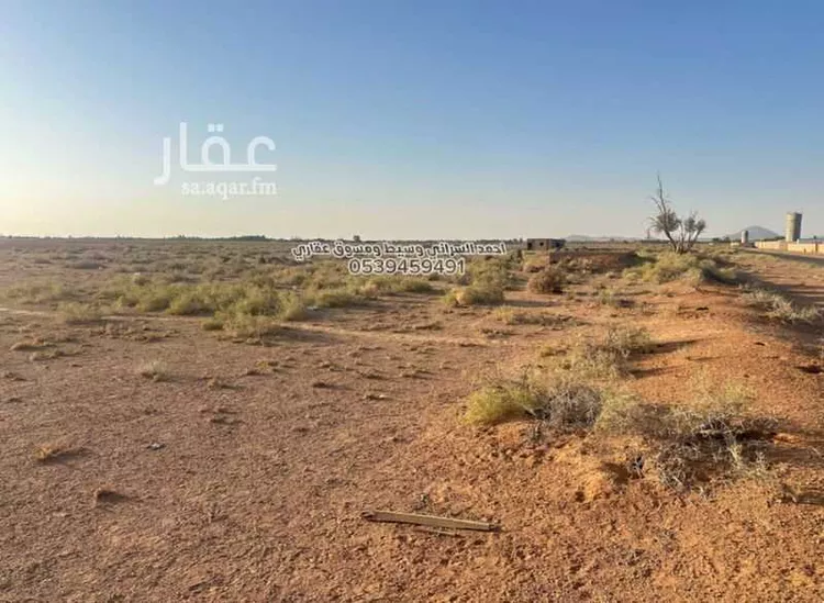 مزرعة للبيع في شارع شارع عرض ٣٠ م, مدينة عثمر   المخطط, منطقة حائل صورة 2