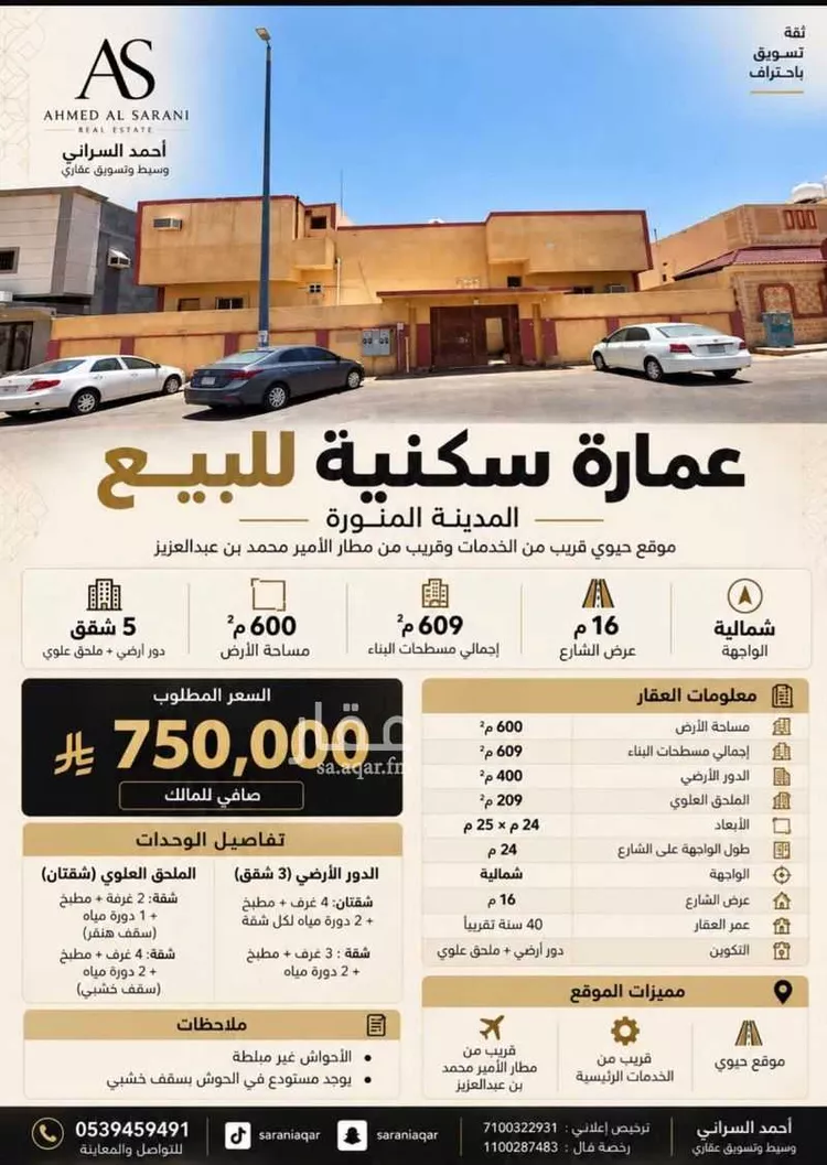 Building for Sale in Medina Al Matar