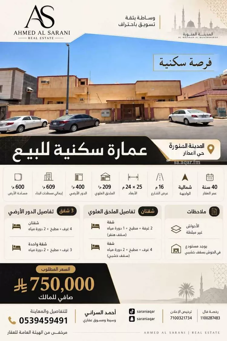 Building for Sale in Medina Al Matar