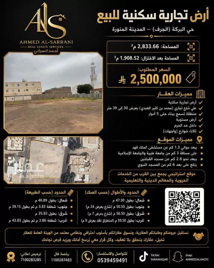 Land for Sale in Medina Al Barakah 1 صورة