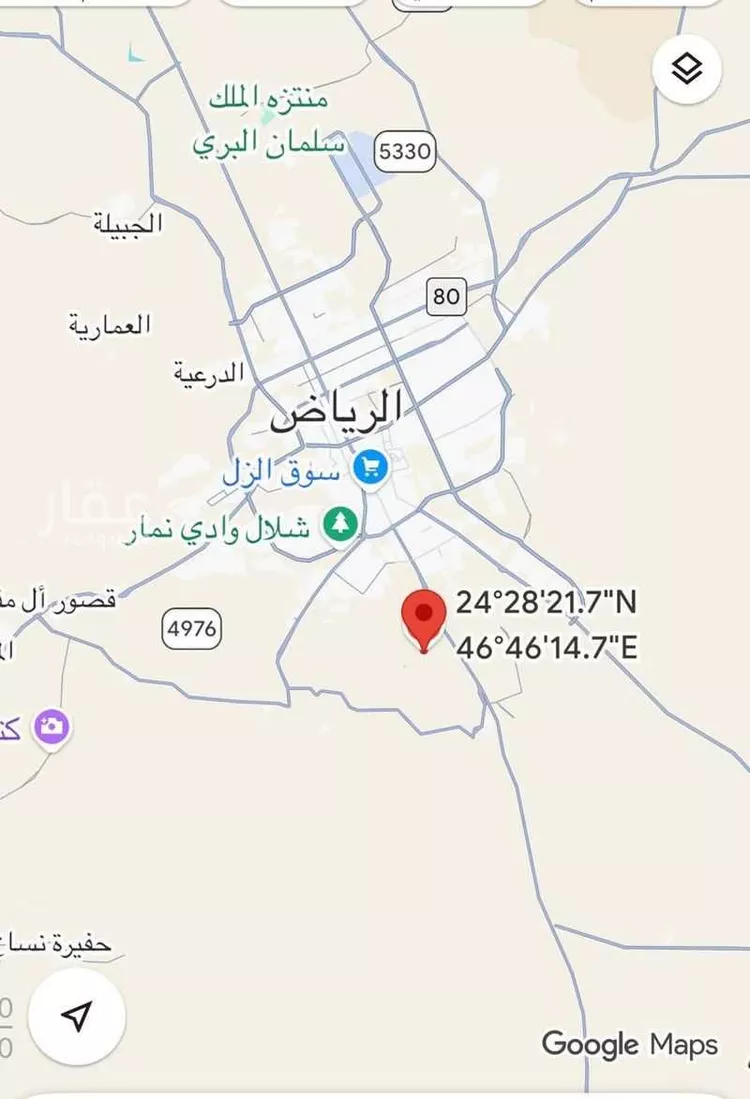 أرض للبيع في حي عريض, مدينة الرياض, منطقة الرياض صورة 4