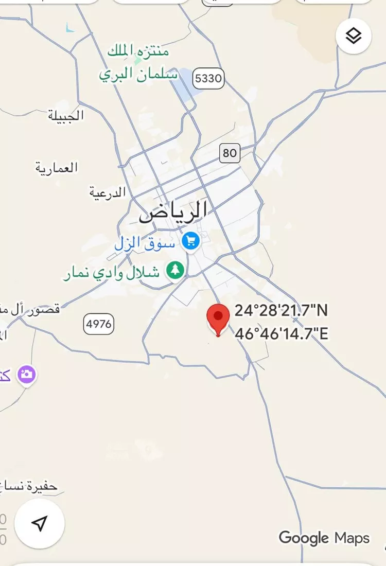 أرض للبيع في حي عريض, مدينة الرياض, منطقة الرياض 1 صورة