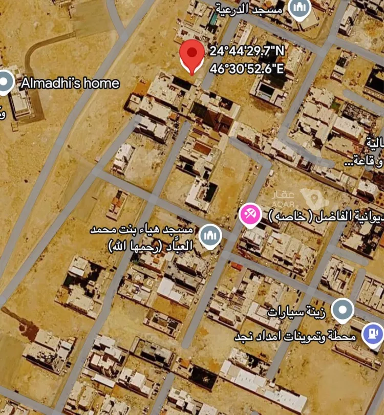 أرض للبيع في شارع ظهره العودة غرب 26, حي ظهره العودة غرب, مدينة الدرعية, منطقة الرياض