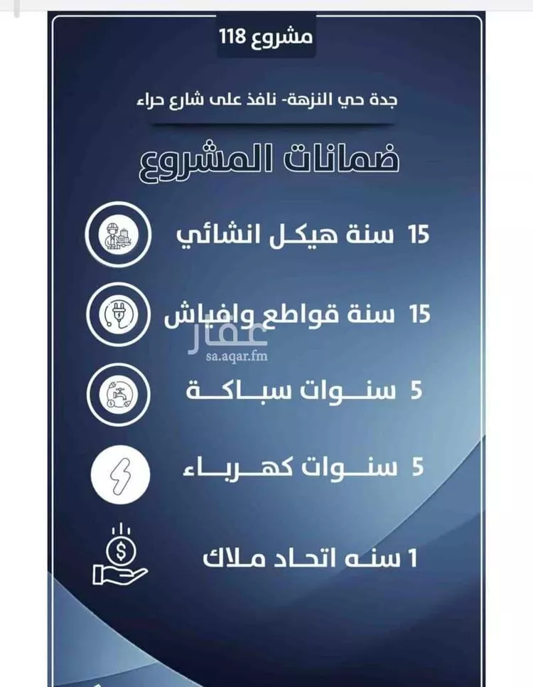شقة للبيع في شارع احمد الرقيمي, حي النزهة, مدينة جدة, منطقة مكة المكرمة صورة 5