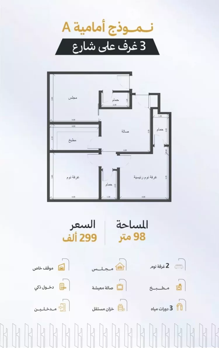 شقة للبيع في شارع أبي الحسن القصار, حي الريان, مدينة جدة, منطقة مكة المكرمة 6