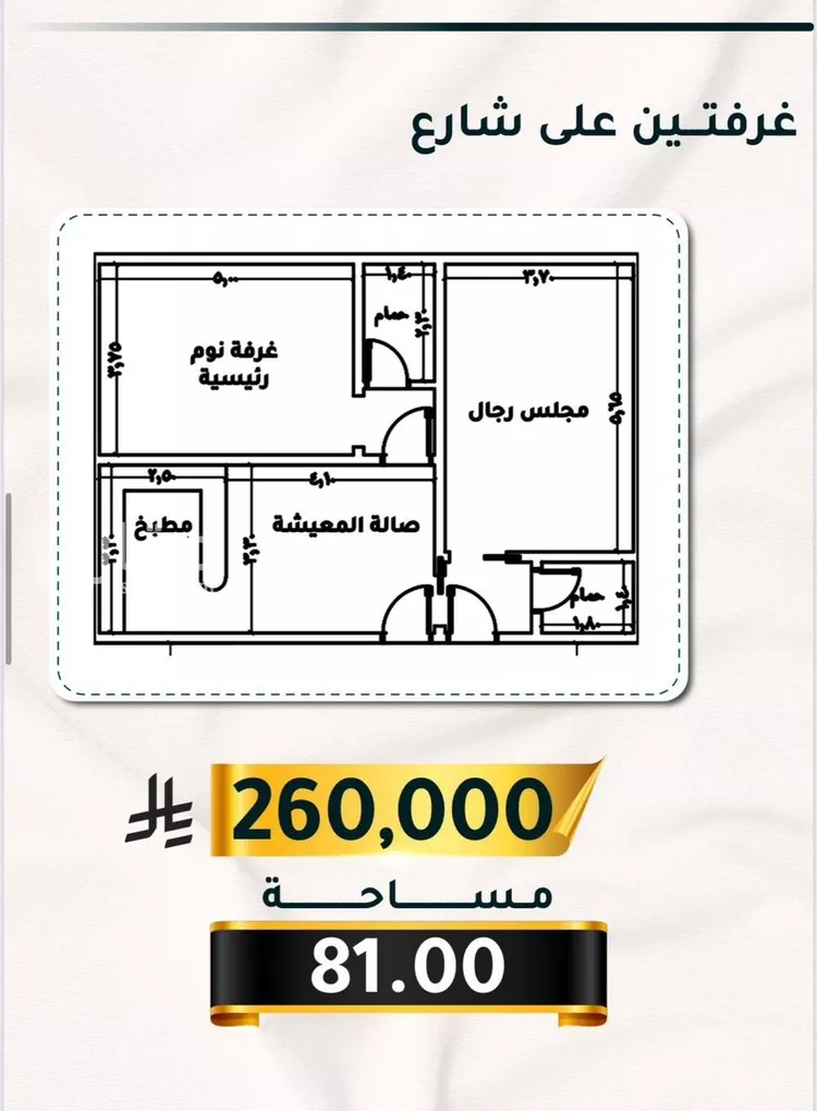 شقة للبيع في شارع الاسود, حي الثغر, مدينة جدة, منطقة مكة المكرمة صورة 3