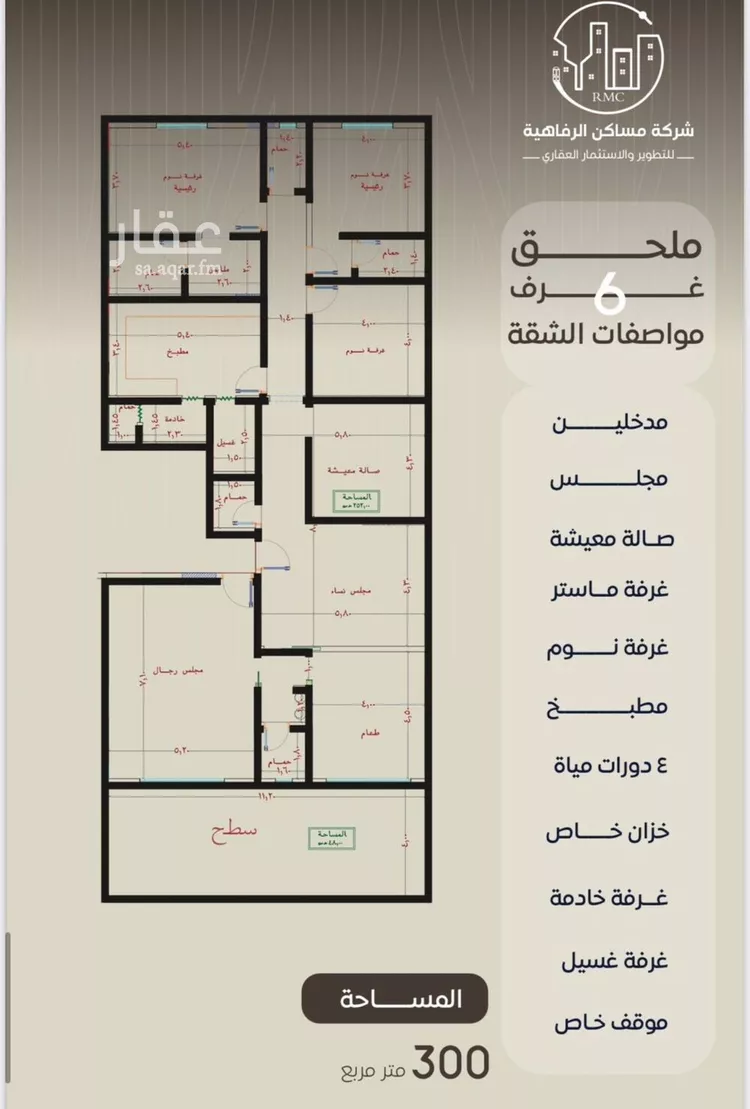 شقة للبيع في شارع ظعفرانه, حي النزهة, مدينة جدة, منطقة مكة المكرمة صورة 5