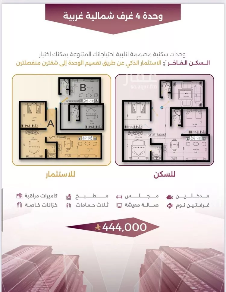 شقة للبيع في حي السليمانية, مدينة جدة, منطقة مكة المكرمة