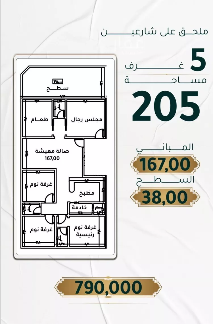 شقة للبيع في شارع الحمراء , حي الحمراء, مدينة جدة, منطقة مكة المكرمة صورة 2