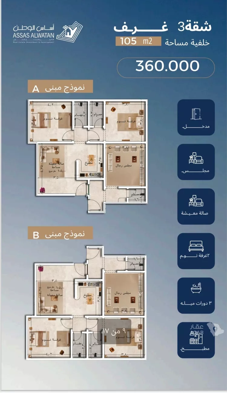 شقة للبيع في حي الياقوت, مدينة جدة, منطقة مكة المكرمة 6