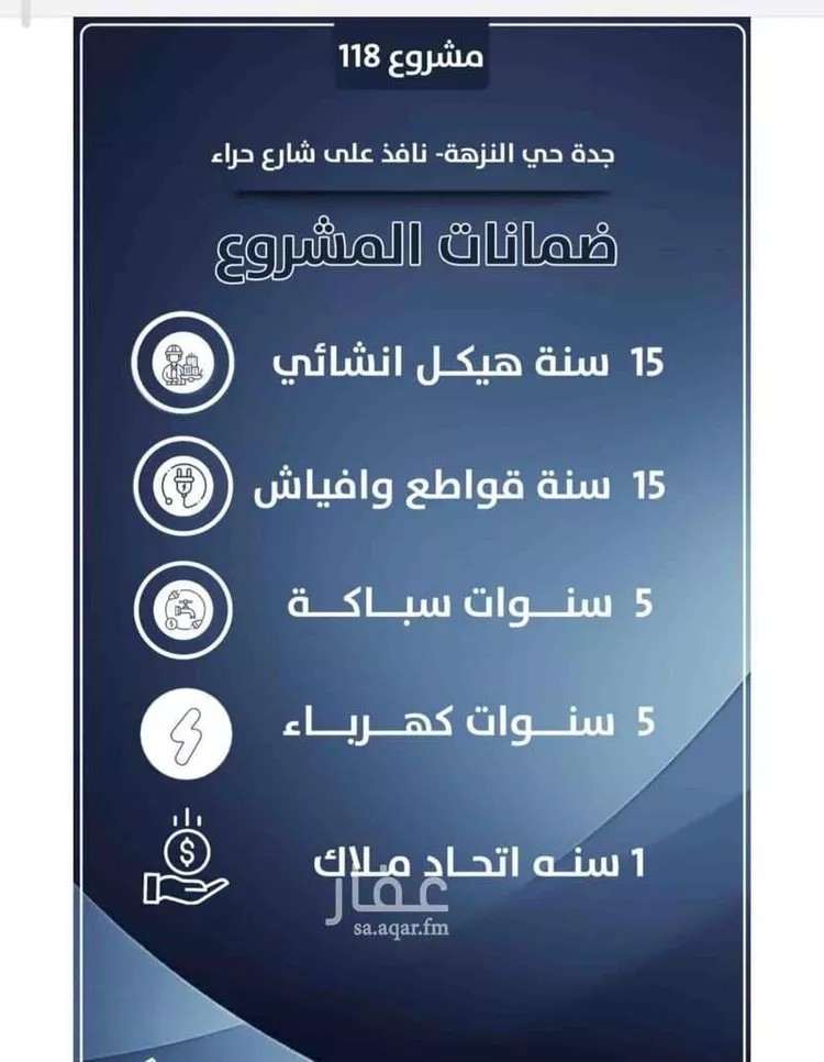 شقة للبيع في شارع احمد الرقيمي, حي النزهة, مدينة جدة, منطقة مكة المكرمة صورة 3