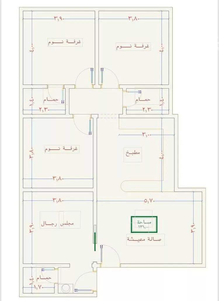 شقة للبيع في شارع الامير عبدالمجيد, حي الصواري, مدينة جدة, منطقة مكة المكرمة صورة 3