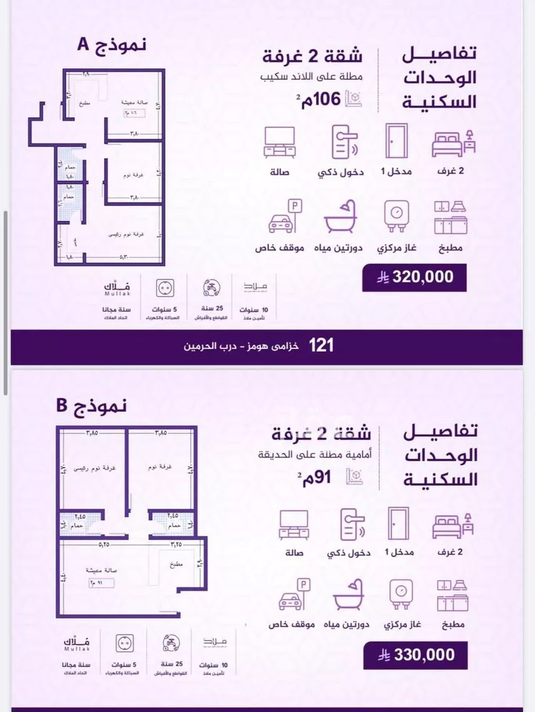 شقة للبيع في شارع احمد بن عيسى الرومي, حي الفيحاء, مدينة جدة, منطقة مكة المكرمة صورة 2