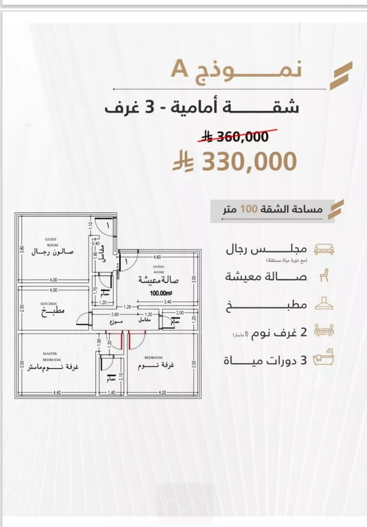 شقة للبيع في شارع انس ابن اوس, حي الربوة, مدينة جدة, منطقة مكة المكرمة 17