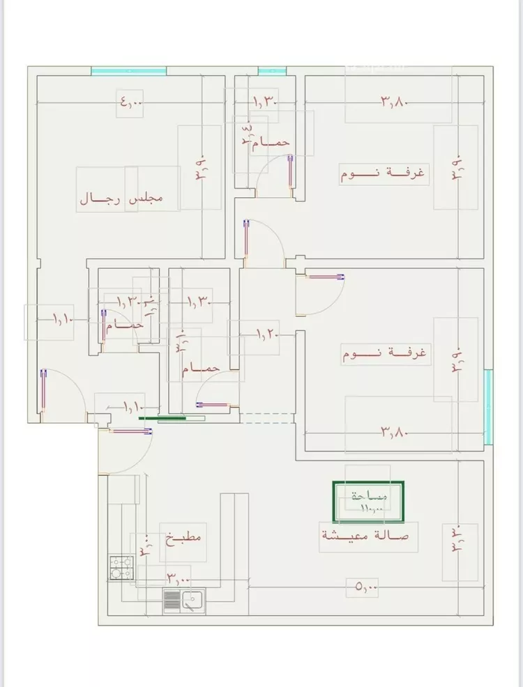 شقة للبيع في شارع الامير عبدالمجيد, حي الصواري, مدينة جدة, منطقة مكة المكرمة صورة 3