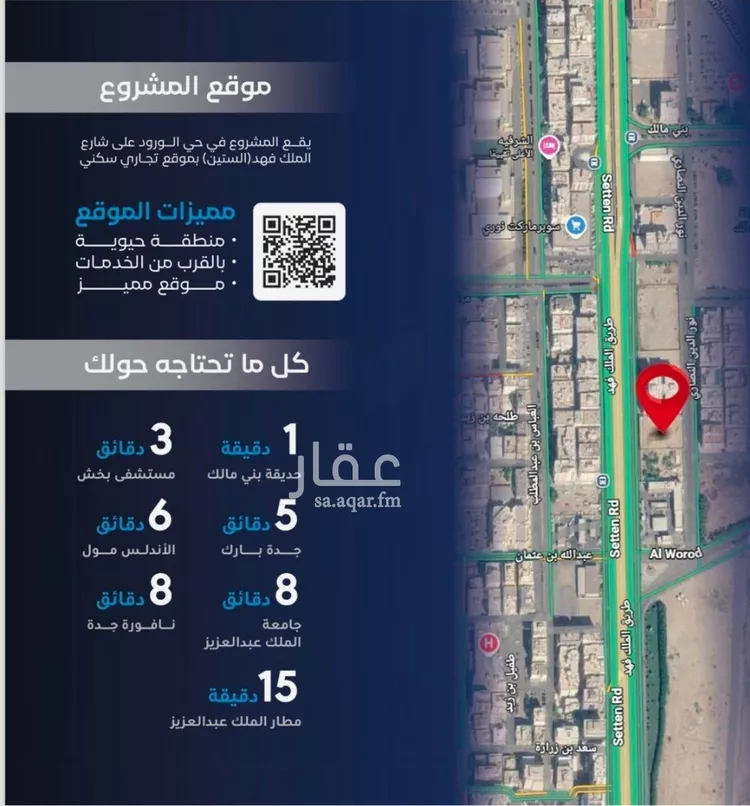 شقة للبيع في شارع طريق الملك فهد , حي الورود, مدينة جدة, منطقة مكة المكرمة 6