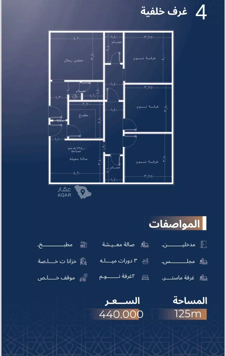 شقة للبيع في شارع الاشبيلي, حي الجامعة, مدينة جدة, منطقة مكة المكرمة 3
