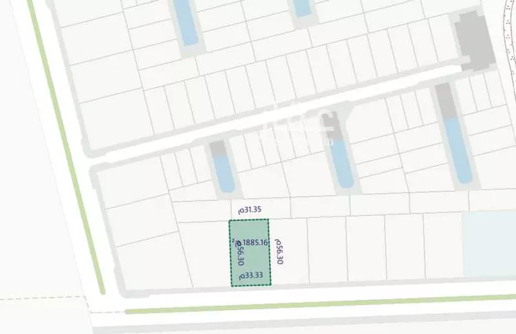 أرض للبيع في شارع ظهره العودة غرب 52, حي ظهره العودة غرب, مدينة الدرعية, منطقة الرياض صورة 2