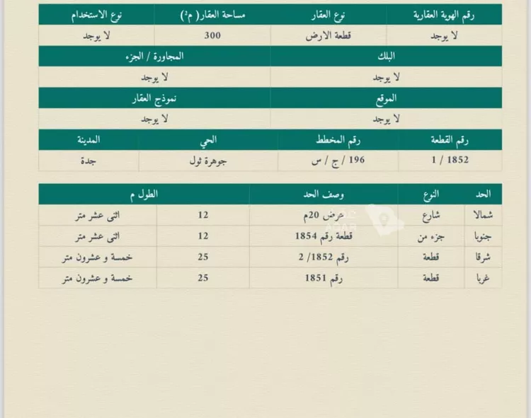 أرض للبيع في حي جوهرة ثول, مدينة ثول, منطقة مكة المكرمة صورة 5