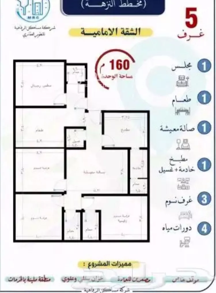 شقة للبيع في شارع أبو الحسن التميمى, حي الصفاء, مدينة جدة, منطقة مكة المكرمة صورة 3
