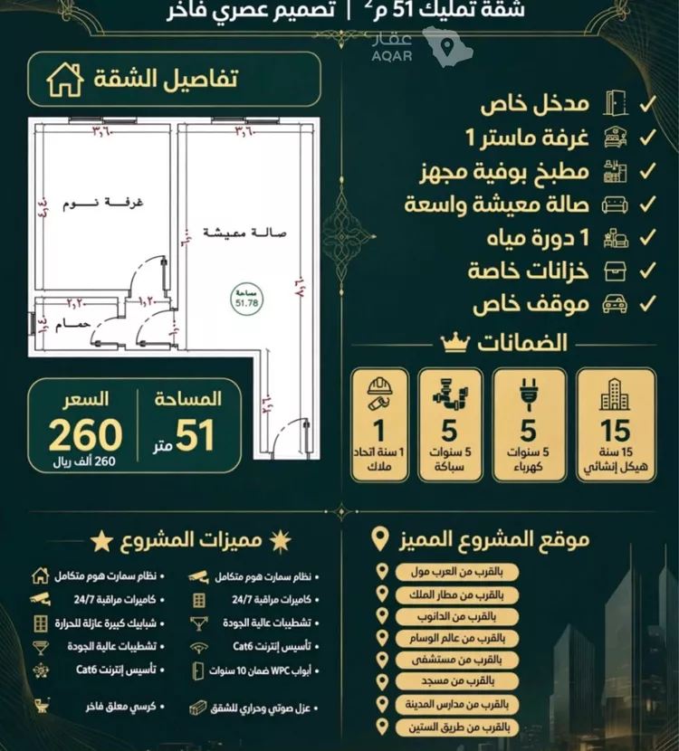 Apartment for Sale in Jeddah An Nuzhah