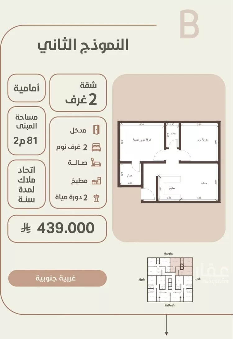 شقة للبيع في شارع احمد محمد السباعي, حي الروضة, مدينة جدة, منطقة مكة المكرمة