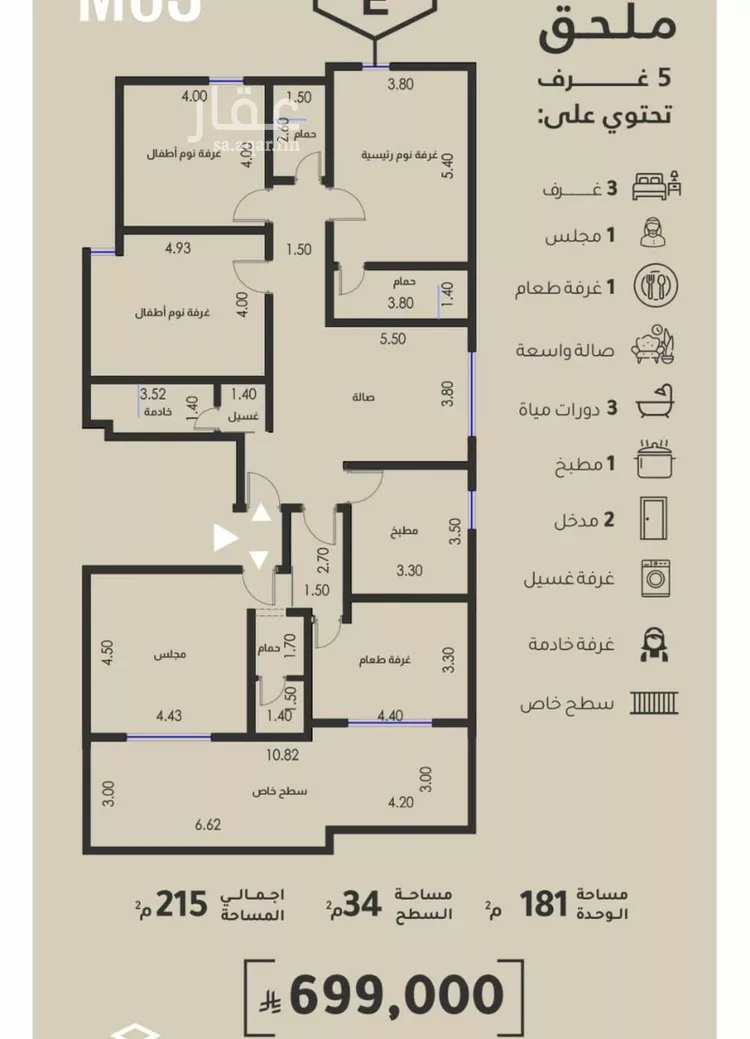 شقة للبيع في شارع محمد البلخي, حي الفيصلية, مدينة جدة, منطقة مكة المكرمة صورة 2