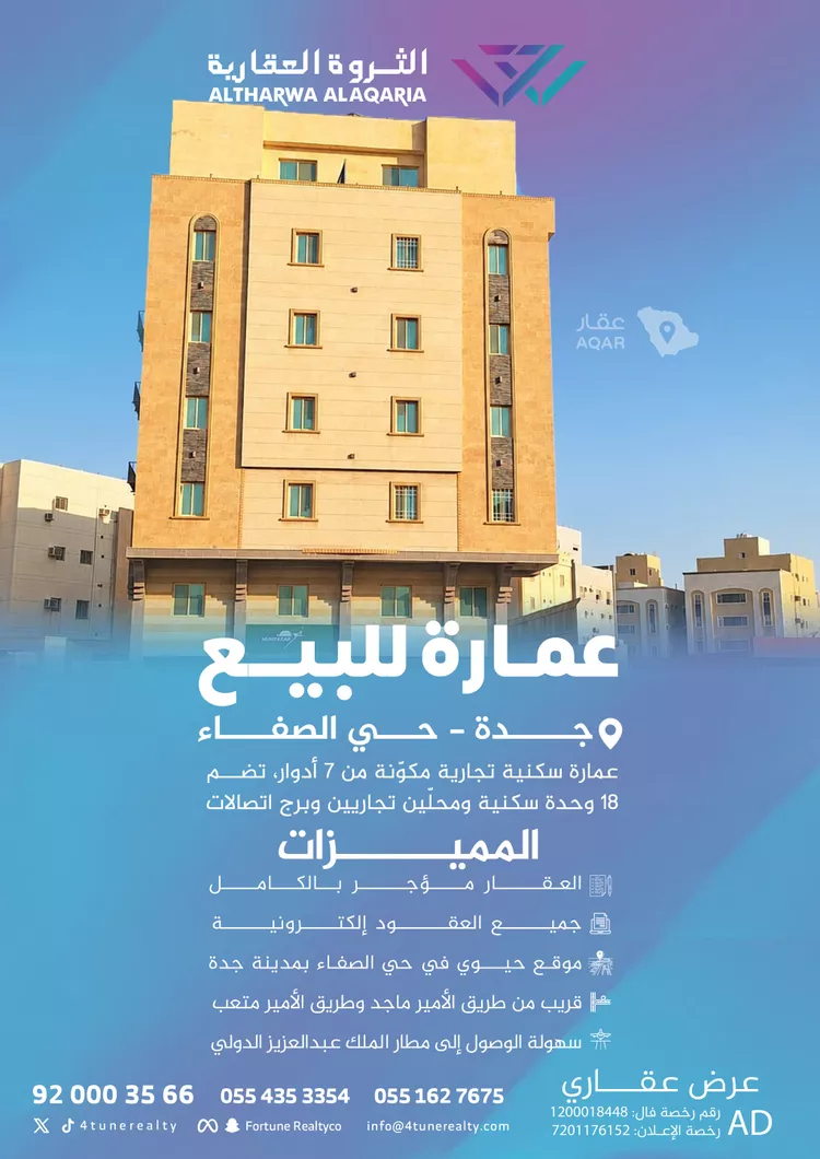 عمارة للبيع في شارع ملا نيازي فرعي, حي الصفاء, مدينة جدة, منطقة مكة المكرمة