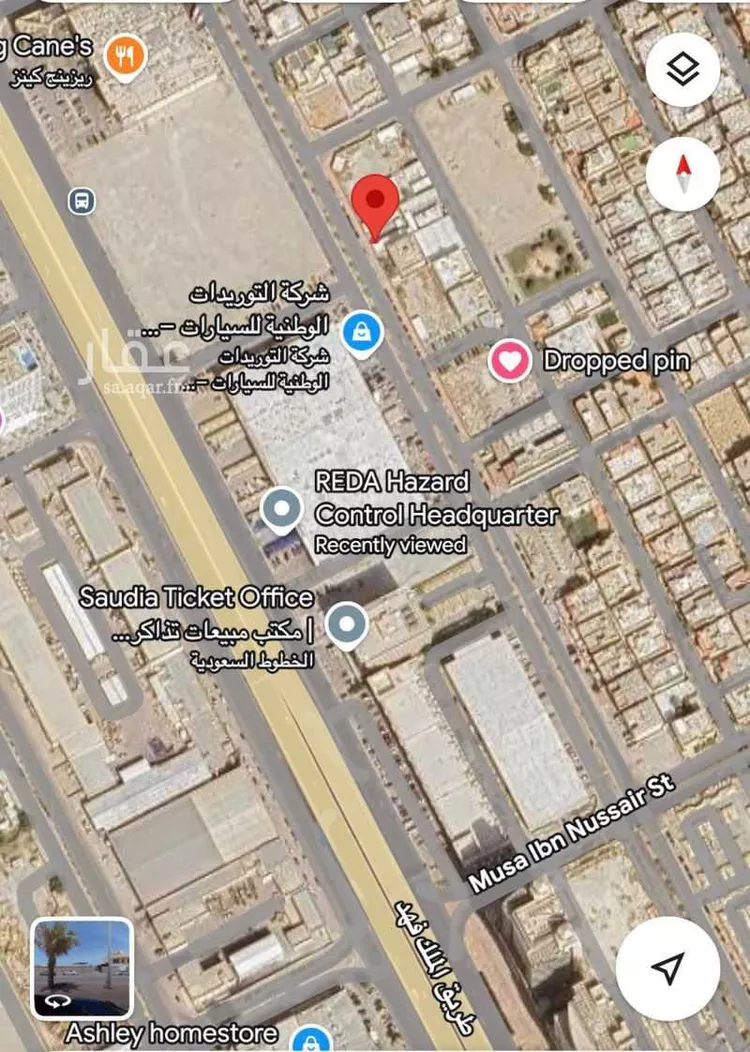 أرض للبيع في شارع غرناطة, حي الراكة الجنوبية, مدينة الخبر, المنطقة الشرقية